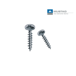 Stock Mustad Woodscrew 3.5mm - 500 Box