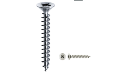 Stock Mustad Woodscrew 4.0mm – 500 Box
