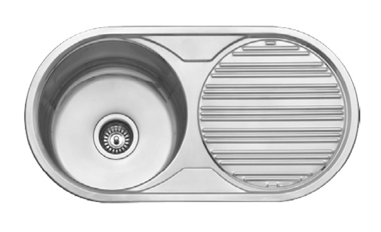 London Single Bowl T/M Sink - Image 2