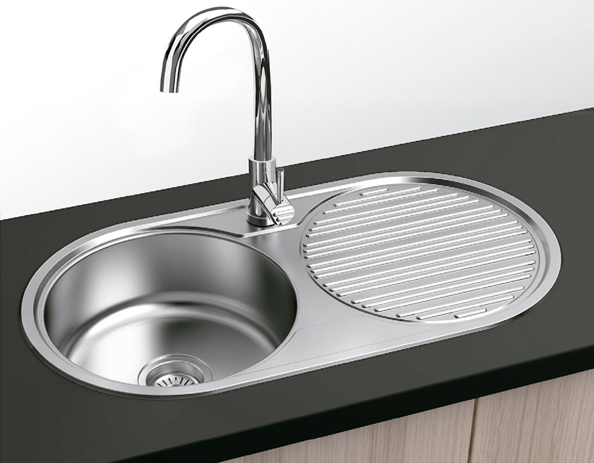 London Single Bowl T/M Sink