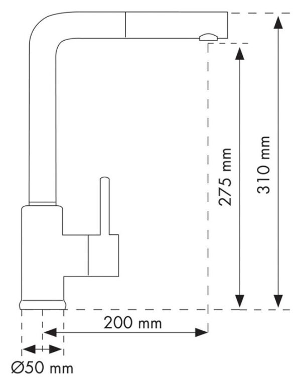 Nola Single Lever Tap - Image 2