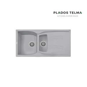Telma Naiky Bowl & Half Aluminium Composite Sink