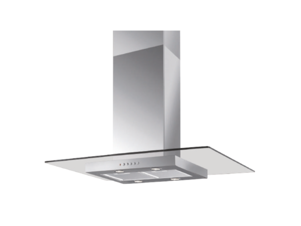 V1 Cristal Straight Glass Hood