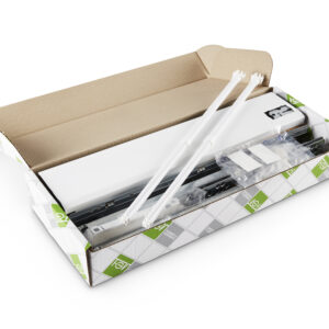 TEN1 180h Drawers, Round Railing Kit Form