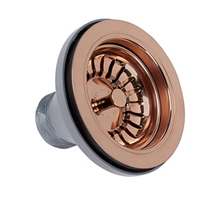 Lira Copper Kitchen Sink Strainer