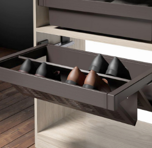 P-Style Solid Base Shoe Rack