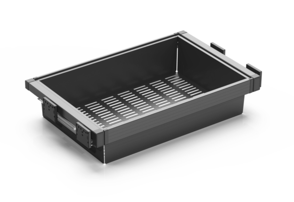 P-Style Solid Base Pull Out Basket