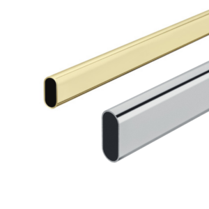Satin Oval Rail