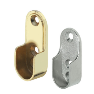 Satin Oval Rail End